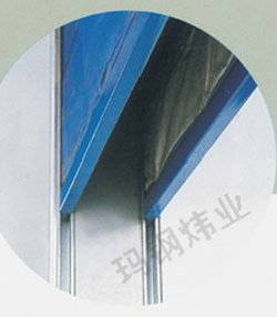 雙軌雙簾無(wú)機(jī)布防火卷簾門(mén)